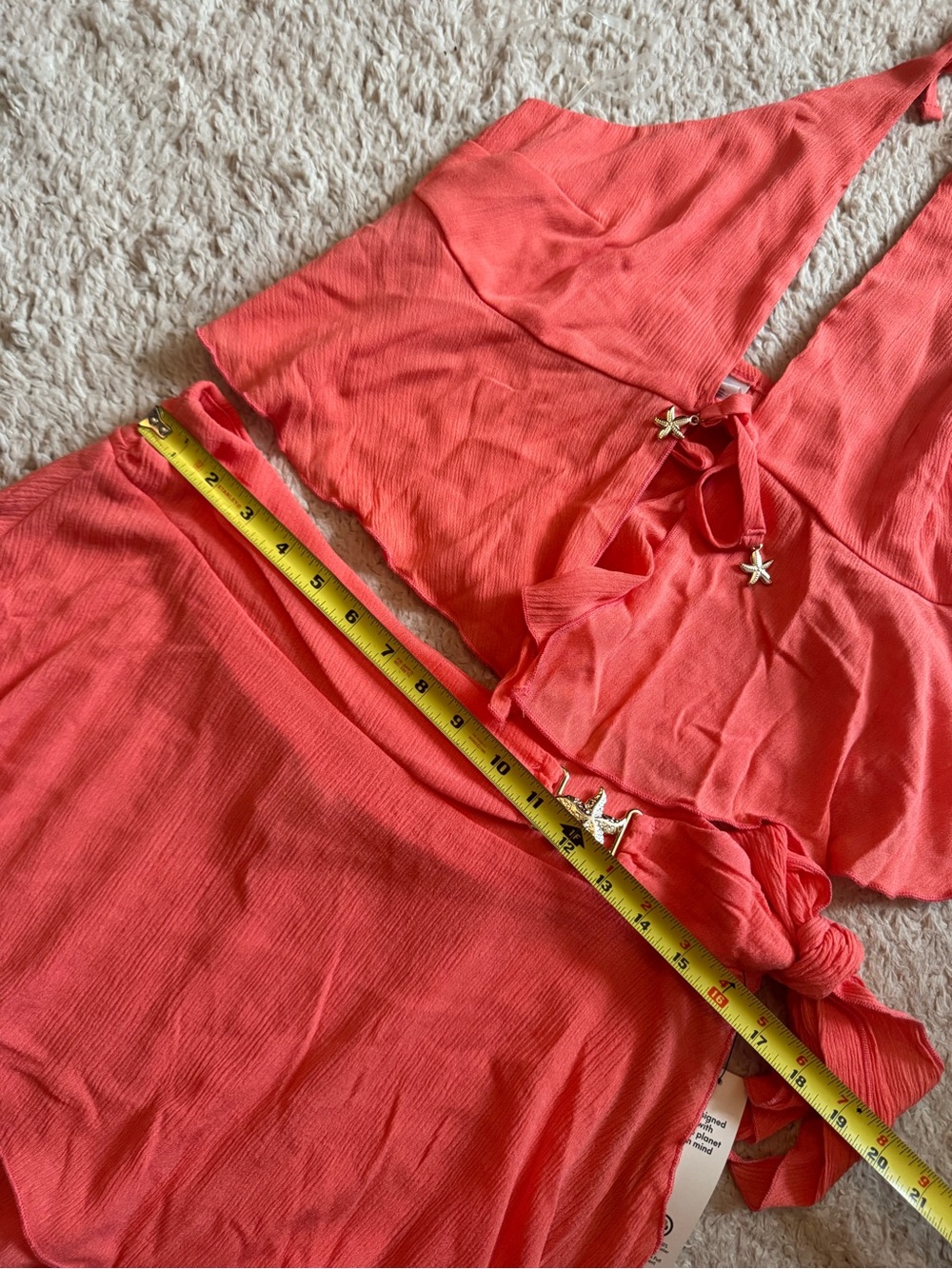 NWT starfish halter & skirt set - Picture 3 of 9